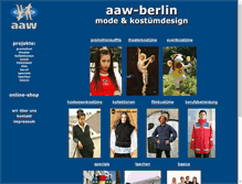 Tablet Screenshot of aaw-berlin.de